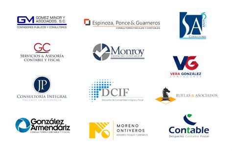 Logotipo Para Contadores Fiscales Y Asesores De Negocios Mipymes