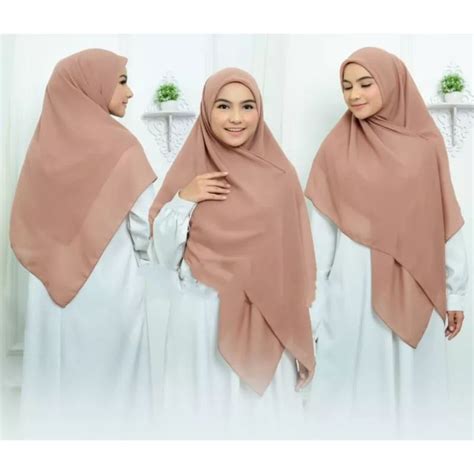 Jual Jilbab Segi Empat Bella Squer Jumbo Neci X Shopee Indonesia