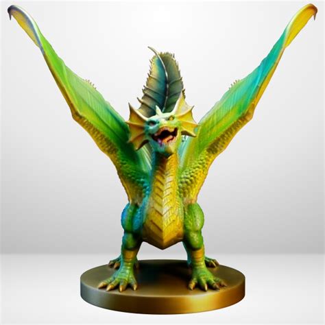 Hot Goblin 真鍮竜ワームリング ミニチュア ホットゴブリン 竜フィギュア