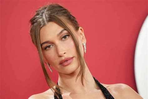 Hailey Bieber Poses In A Teeny Tiny Black Thong Bikini For A Cheeky Selfie Yahoo News Singapore