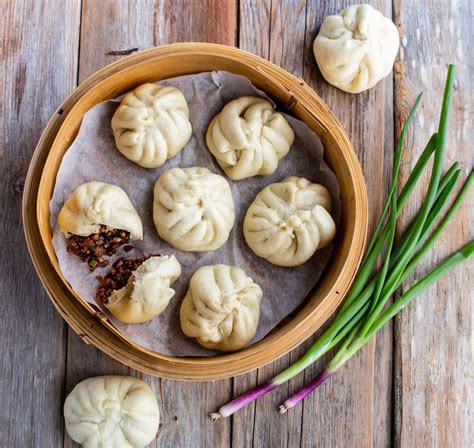 Bao Steamed Pork Buns Basics Recipe Pork Buns Steamed Pork Buns