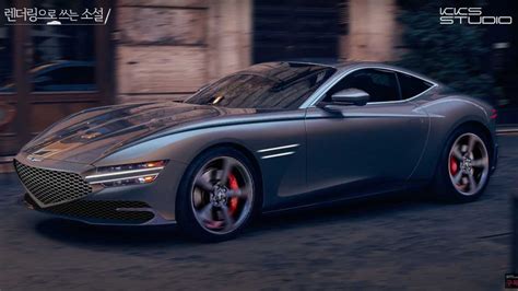 Genesis GT70 Coupe Rendering Previews A Good-Looking Grand Tourer