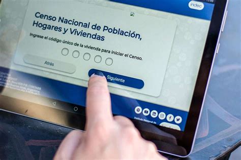 Censo Nacional 2022 cómo completar el cuestionario de forma digital