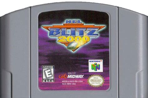 Nfl Blitz 2000 Nintendo 64 N64 Game For Sale Dkoldies