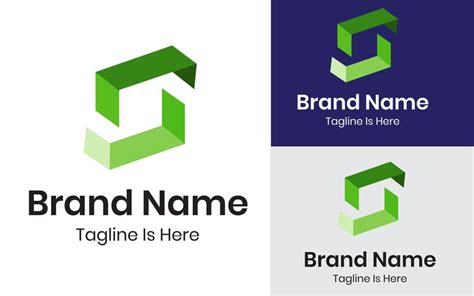 premium vector symmetrical  shape  rectangle logo