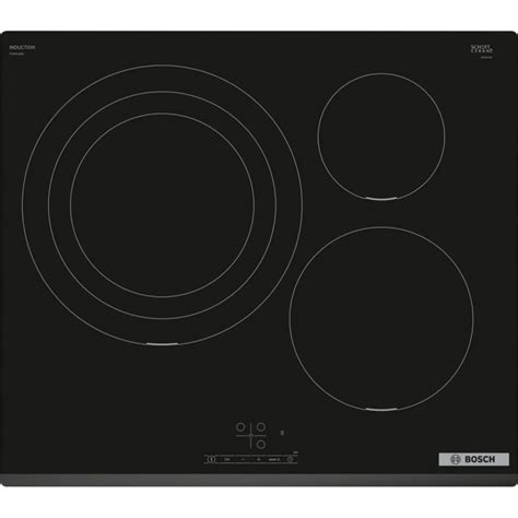 Bosch Serie Pid Bb E Hobs Negro Integrado Cm Con Placa De