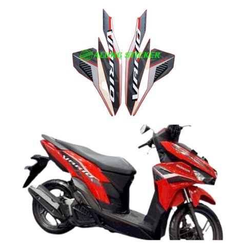 Jual Stiker Striping Lis Les Body Motor Honda Vario Warna