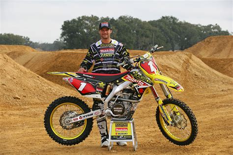 Chad Reed Rockstar Makita Suzuki Team And Rc Too Motocross