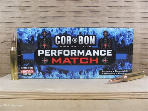 20 Round Box 338 Lapua 300 Grain Hollow Point Bt Corbon Performance Match Ammo Pm338300 20