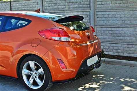 Накладка сплиттер на багажник HY-VE-CAP1 на Hyundai Veloster