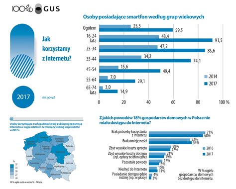 W Jaki Spos B Polacy Korzystali Z Internetu W Roku Mobirank Pl