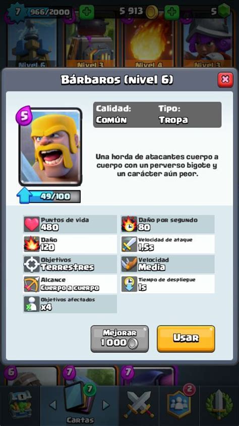 Las 5 Mejores Cartas De Clash Royale En Mi Opinion Clash Royale