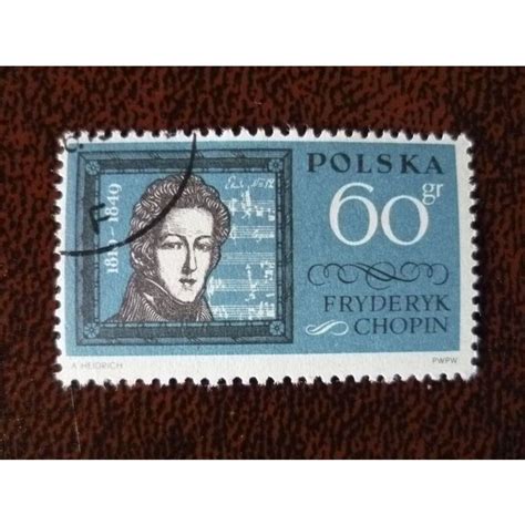 Poland Famous Poles Fryderyk Chopin G Used Stamp Sg Composer