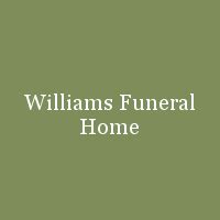Recent Obituaries | Williams Funeral Home