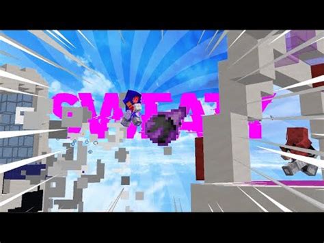 The SWEATIEST Bedwars Clutch Nether Games Bedwars YouTube