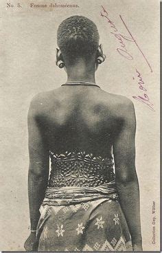 Intage Postcard Circa Benin Republic Caption A Cunning Hausa