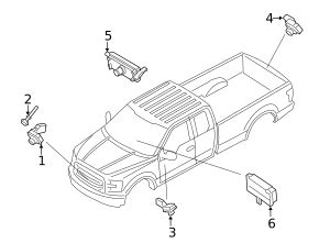 Ford F Control Module Ml Z G U Oem Parts Online