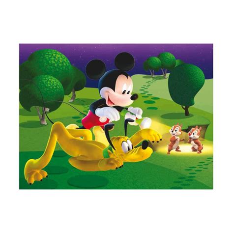 12 BLOCOS Madeira Mickey Mouse Disney DINO 9 95