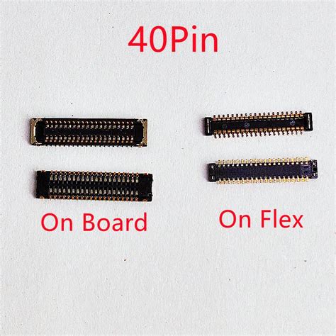 10Pcs LCD Display Screen Flex FPC Connector For Motorola Moto G7 Plus