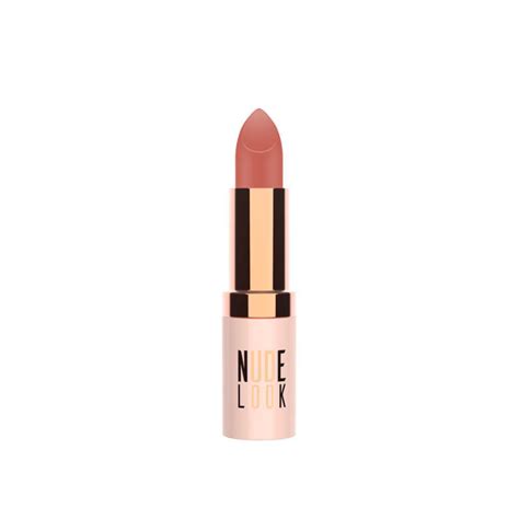 Golden Rose Nude Look Perfect Matte Lipstick Peachy Nude Evdeeczane