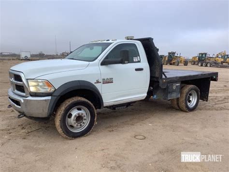 2015 Ram 5500 Heavy Duty 4x4 Flatbed Truck In Pecos Texas United States Truckplanet Item