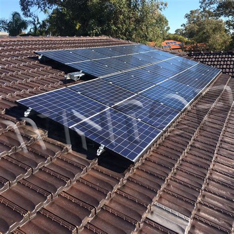 Australia Solar Tile Roof Installation Bracket Structure - China Solar ...