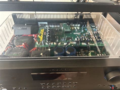 Rotel RC-1590 Preamplifier with remote, clear cover static display ...