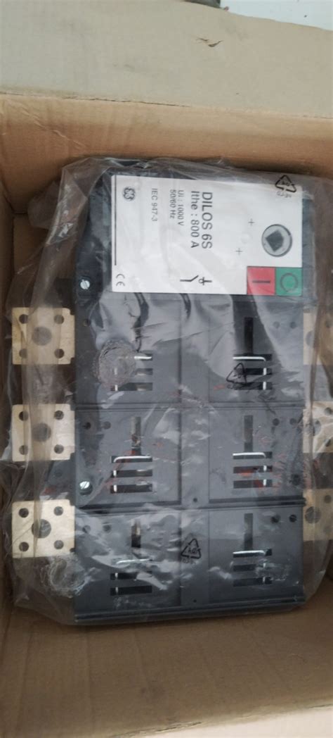 731570 GE DILOS 6S 800A 3P Load Break Switch Disconnector Panels And