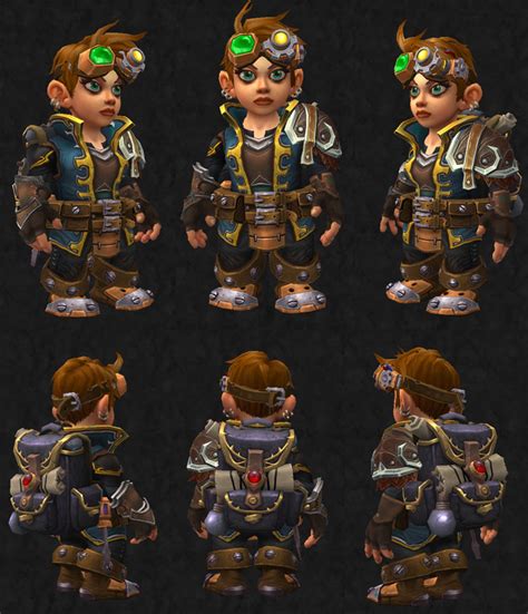 Gnome Outlaw Rogue Transmogrification Warcraft Art World Of Warcraft