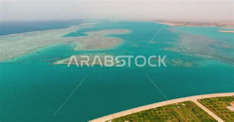 Aerial view of Yanbu city beaches, tourism in Yanbu, Beauty of Yanbu ...