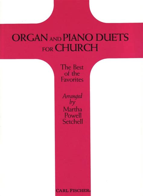 Organ and Piano Duets for Church - Sheet Music Authority