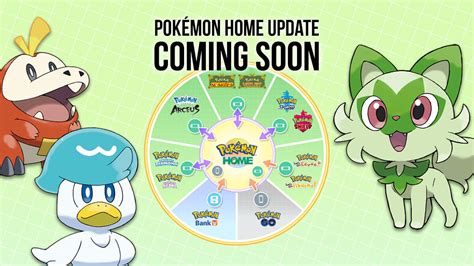 Pokémon Home 300 Brings Scarlet And Violet Compatibility More Update