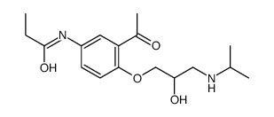 CAS 28197 36 6 N 3 Acetyl 4 2 Hydroxy 3 Propan 2 Ylamino Propoxy