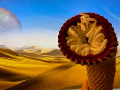 Crocheted Mini Dune Sandworm Etsy