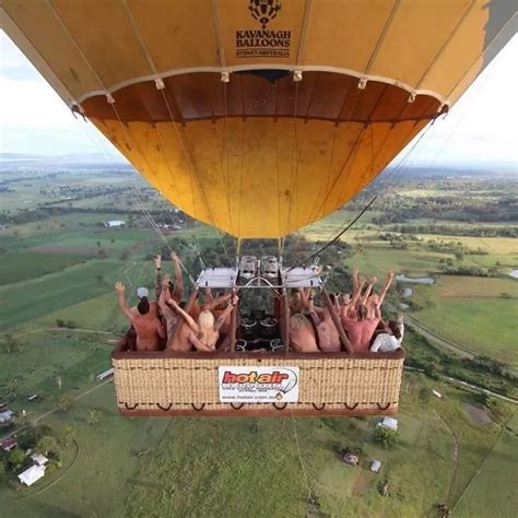 Get Naked Australia Hot Air Balloon Nudes By NaturistPictures