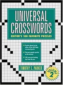 Universal Crosswords II: Editor's 100 Favorite Puzzles: Parker, Timothy ...