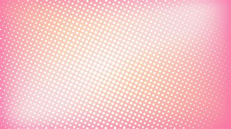 Vector Vintage Pink Dots Background In Retro Style Stock Illustration