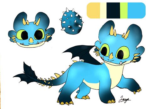 Httyd Custom Dragon Toothless X Stormfly By Octoberadopts On Deviantart