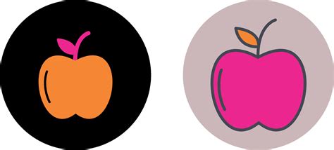 Apples Icon Design 43097807 Vector Art At Vecteezy