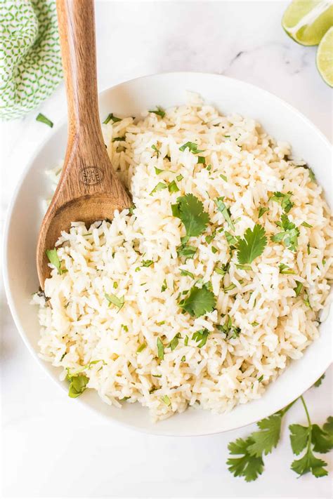 🏅 Receta De Arroz Con Cilantro Y Limón