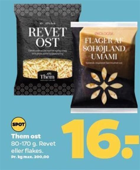 Them Ost 80 170 G Tilbud Hos Netto