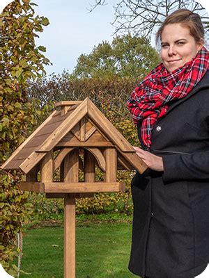 Casetta Per Uccelli Finkenheim Voss Garden Grande In Legno Naturale