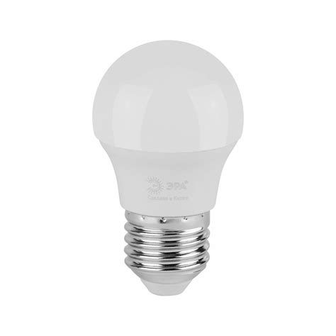 Лампочка светодиодная ЭРА GREEN LINE LED P456W830E27 GL, E27, 6 Вт, шар ...