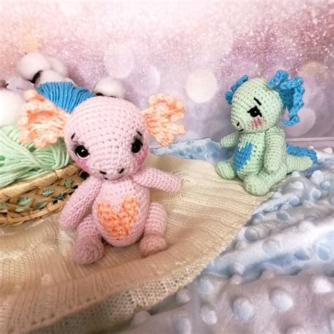 Amigurumi Axolotl Cute Axolotl Crochet Pattern Crochet Etsy