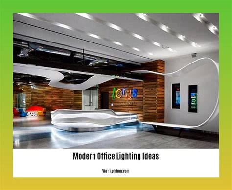 Harnessing Modern Office Lighting Ideas: Transforming Your Workspace ...