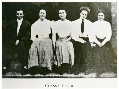 Sanford High School Senior Class Of 1910 · Riches