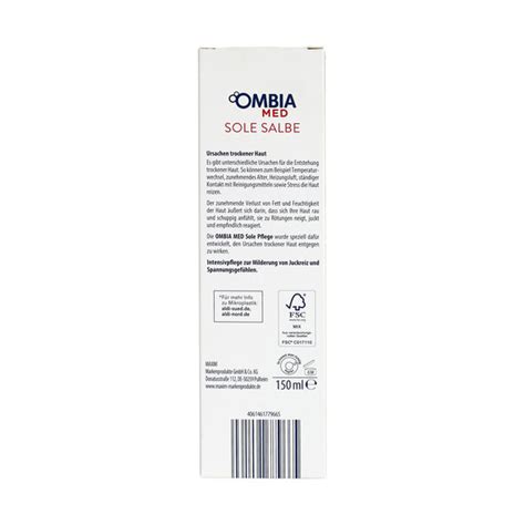 OMBIA MED Sole Salbe 2er Set ALDI ONLINESHOP