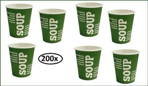 X Soepbeker Karton Cc Groen Tasty Soup Bol