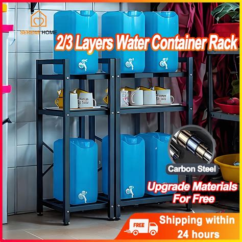 23 Layer Water Container Rack Upgraded Carbon Steel Water Gallon Rack
