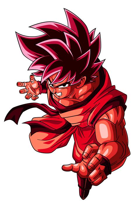 Kaioken Goku by AubreiPrince on DeviantArt